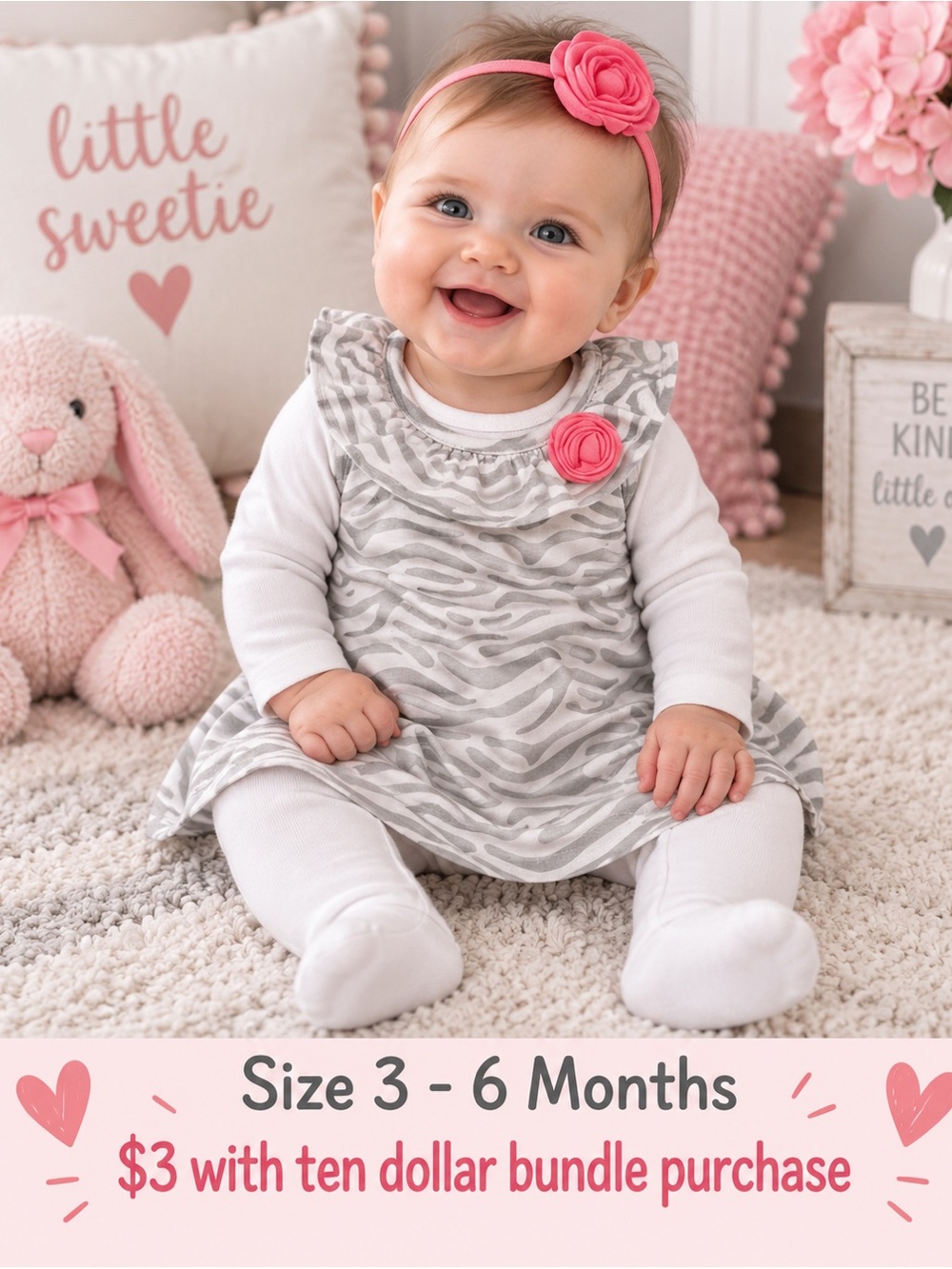 Carter's Dress - Size 3-6 Months